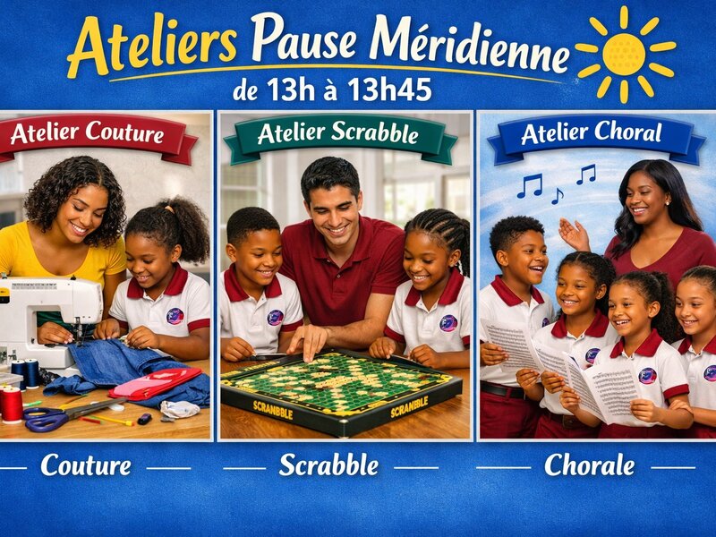 Atelier Nutrition — École La Persévérance de Baillif